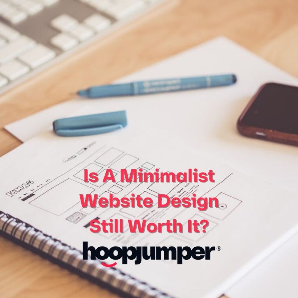 minimalist website design
