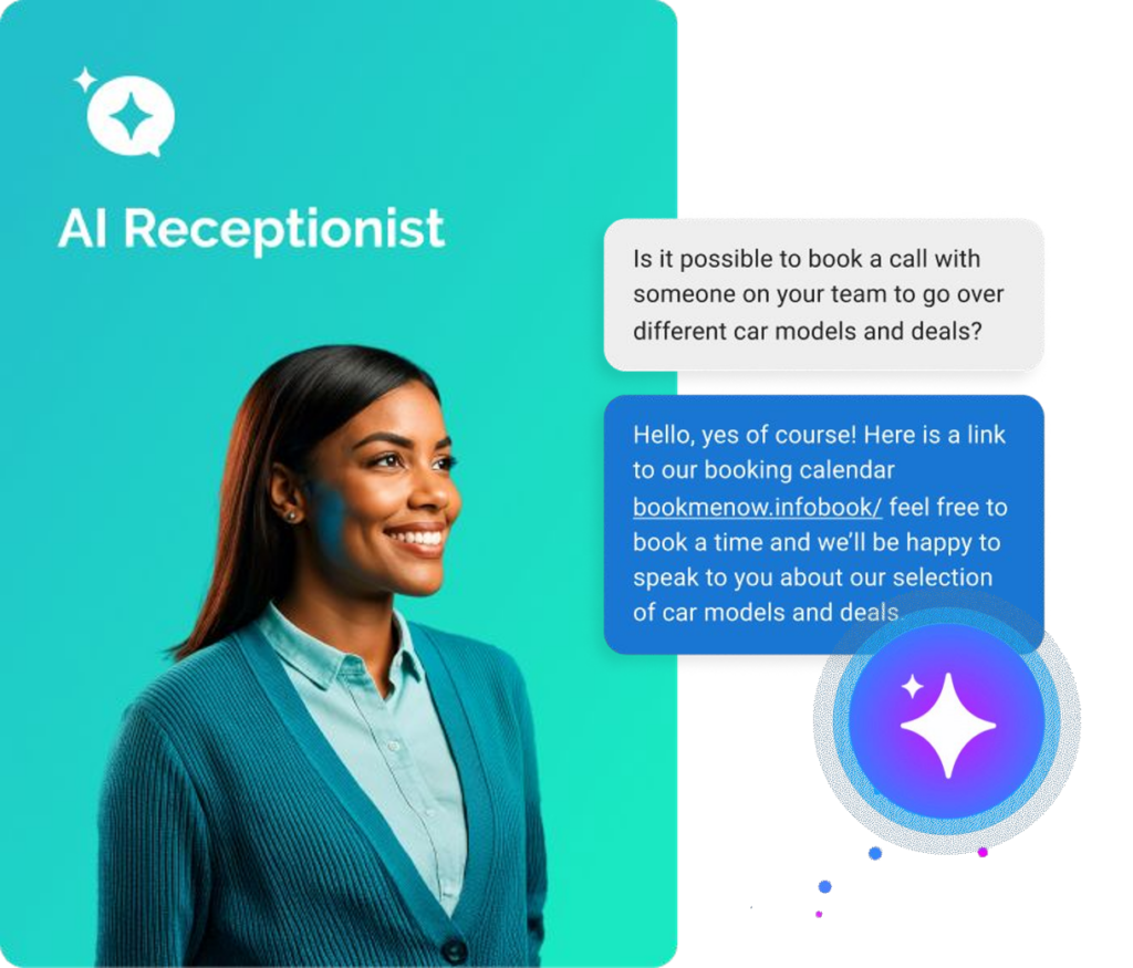 AI Receptionist Programmatic digital advertising across streaming TV, YouTube, and Google Search