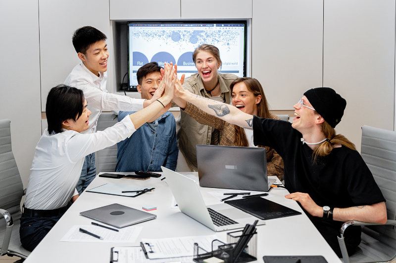 CRM AI Sales Coaching and Interaction Scoring Sales rep receiving AI-generated coaching scores and improvement insights after a customer call using CRM AI