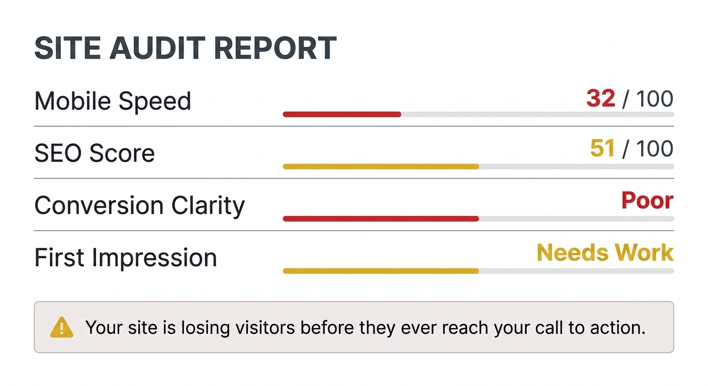 site audit report